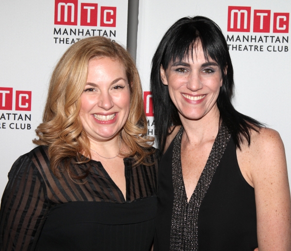 Playwright Molly Smith Metzler & Director Leigh Silverman  Photo