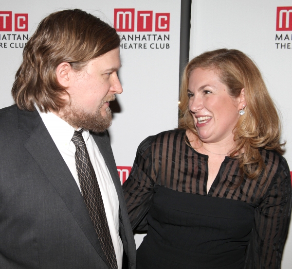 Michael Chernus, Playwright Molly Smith Metzler Photo