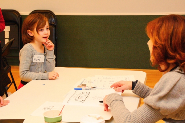 Photo Flash: Andrea McArdle Visits ANNIE Master Class Image