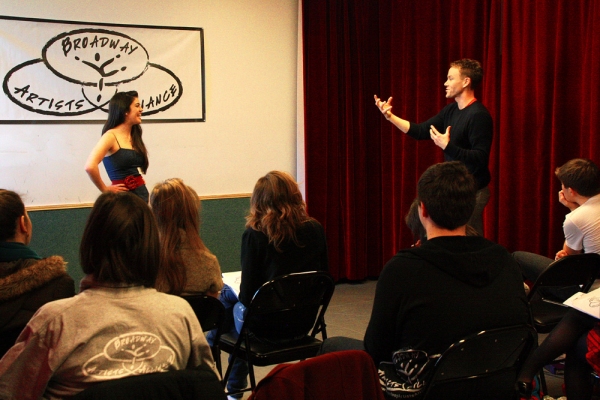 Photo Flash: Telly Leung & Christoopher Hanke Visit Broadway Arts Alliance Image