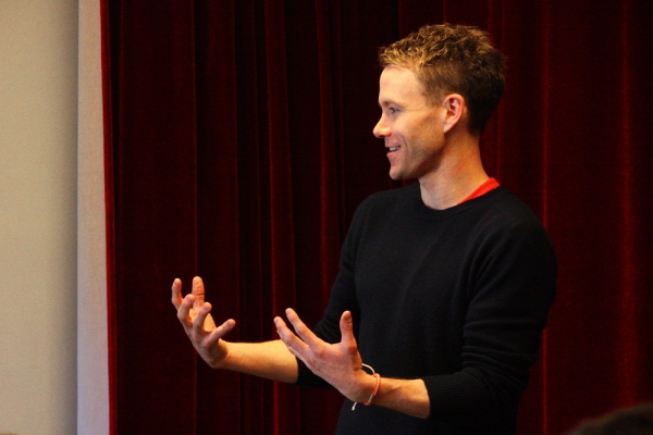 Photo Flash: Telly Leung & Christoopher Hanke Visit Broadway Arts Alliance Image