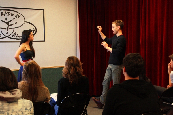 Photo Flash: Telly Leung & Christoopher Hanke Visit Broadway Arts Alliance Image