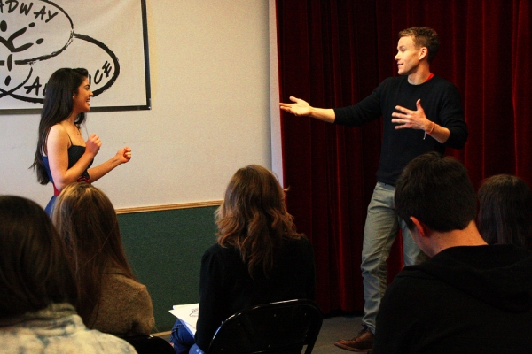 Photo Flash: Telly Leung & Christoopher Hanke Visit Broadway Arts Alliance Image