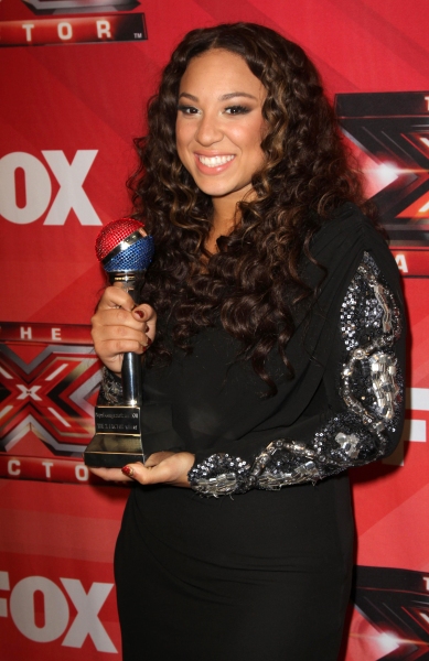 Photo Flash: Melanie Amaro Crowned Winner of THE X FACTOR! 