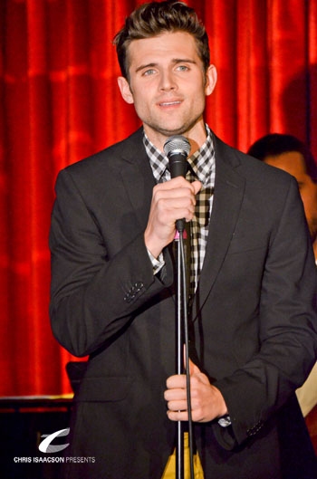 Kyle Dean Massey at Upright Cabaret's A Broadway Christmas  Photo