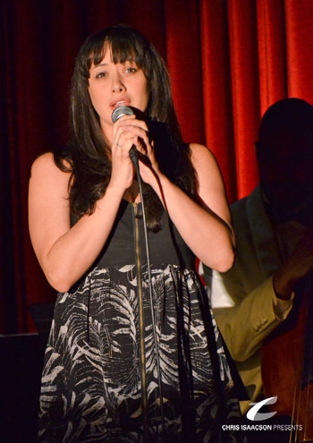 Mariand Torres at Upright Cabaret's A Broadway Christmas  Photo
