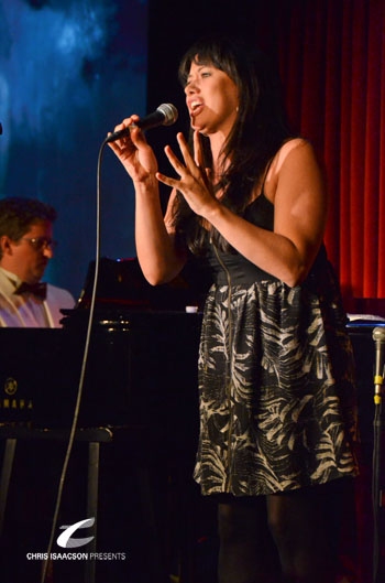 Mariand Torres at Upright Cabaret's A Broadway Christmas Photo