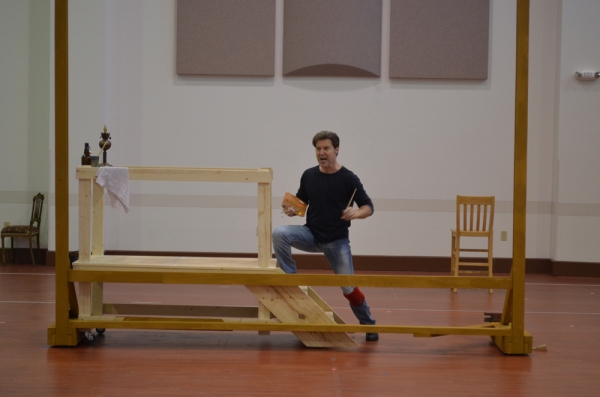 Photo Flash: Ron Bohmer and Erin Davie Lead The Rep's SUNDAY IN THE PARK WITH GEORGE - Rehearsal Shots! Image