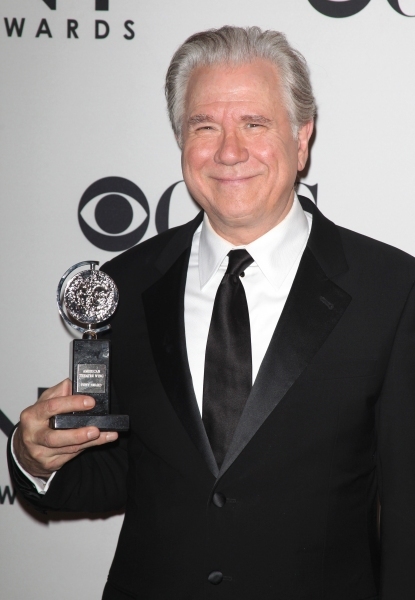 John Larroquette with his 2011 Tony Award for Best Featured in a Musical Photo
