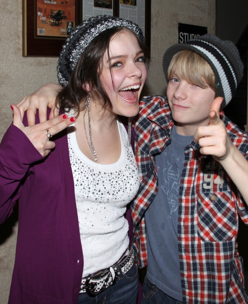 Photo Coverage: Inside the BONNIE & CLYDE Cast Album Recording with Frank Wildhorn, Jeremy Jordan, Laura Osnes & More! Image