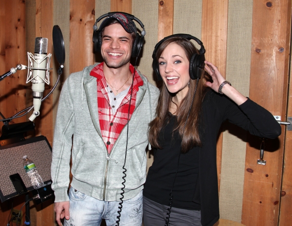 Photo Coverage: Inside the BONNIE & CLYDE Cast Album Recording with Frank Wildhorn, Jeremy Jordan, Laura Osnes & More! Image