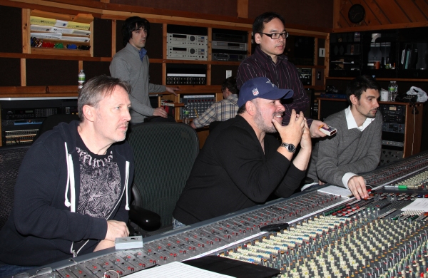 Photo Coverage: Inside the BONNIE & CLYDE Cast Album Recording with Frank Wildhorn, Jeremy Jordan, Laura Osnes & More! Image