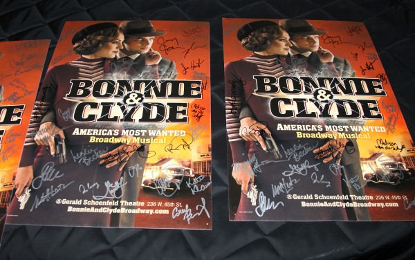 Photo Coverage: Inside the BONNIE & CLYDE Cast Album Recording with Frank Wildhorn, Jeremy Jordan, Laura Osnes & More! Image