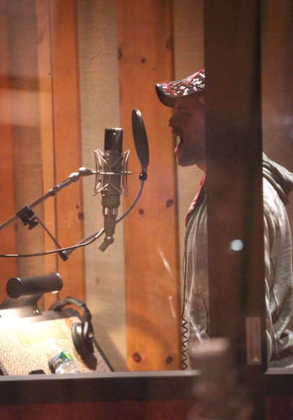 Photo Coverage: Inside the BONNIE & CLYDE Cast Album Recording with Frank Wildhorn, Jeremy Jordan, Laura Osnes & More! Image