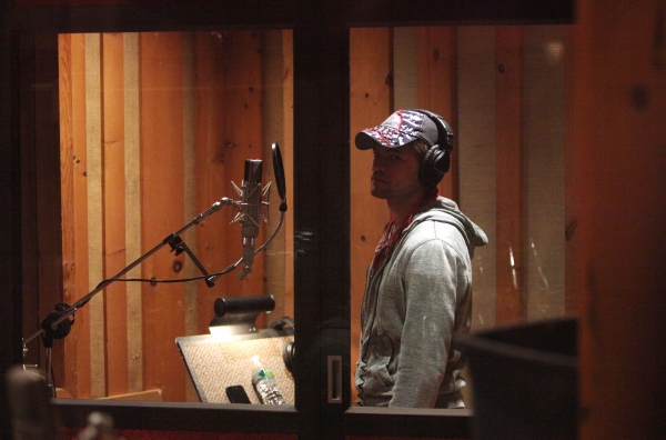 Photo Coverage: Inside the BONNIE & CLYDE Cast Album Recording with Frank Wildhorn, Jeremy Jordan, Laura Osnes & More! Image