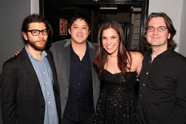 Photo Flash: GODSPELL's Lindsay Mendez Visits Birdland! Image