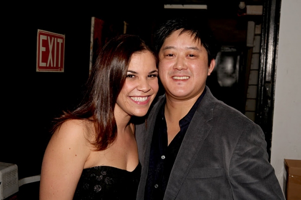 Photo Flash: GODSPELL's Lindsay Mendez Visits Birdland! Image