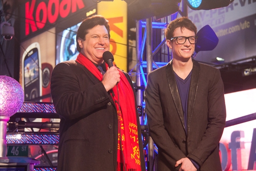 Photo Flash: SPIDER-MAN Rings in 2012 in Times Square! Image