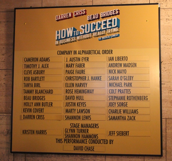 Photo Coverage: Darren Criss and Beau Bridges Premiere in HOW TO SUCCEED IN BUSINESS WITHOUT REALLY TRYING Image