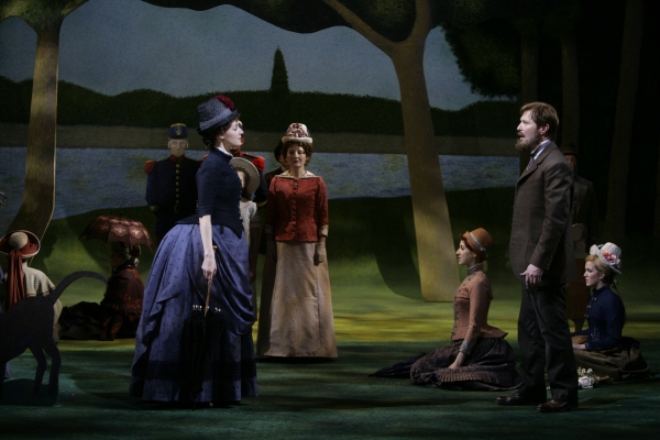 Photo Flash: First Look at Erin Davie & Ron Bohmer in Repertory Theatre of St. Louis' SUNDAY IN THE PARK WITH GEORGE! Image