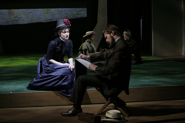 Photo Flash: First Look at Erin Davie & Ron Bohmer in Repertory Theatre of St. Louis' SUNDAY IN THE PARK WITH GEORGE! Image