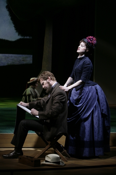 Photo Flash: First Look at Erin Davie & Ron Bohmer in Repertory Theatre of St. Louis' SUNDAY IN THE PARK WITH GEORGE! Image