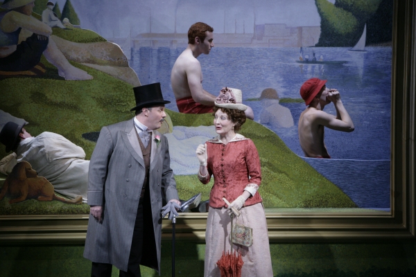 Photo Flash: First Look at Erin Davie & Ron Bohmer in Repertory Theatre of St. Louis' SUNDAY IN THE PARK WITH GEORGE! Image