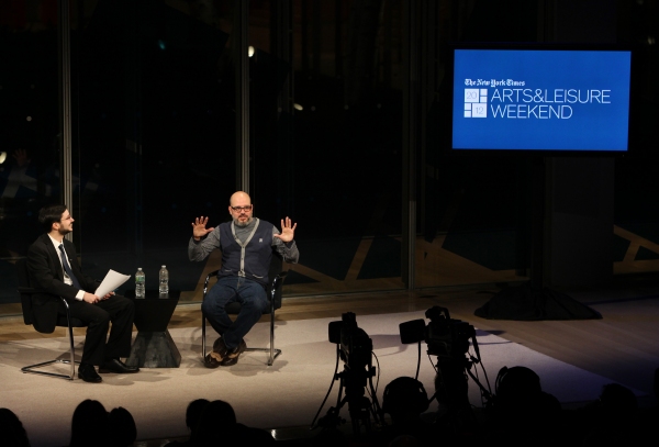 Photo Coverage: David Cross and Alison Krauss at New York Times Arts & Leisure Weekend Image