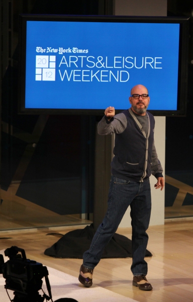 Photo Coverage: David Cross and Alison Krauss at New York Times Arts & Leisure Weekend Image