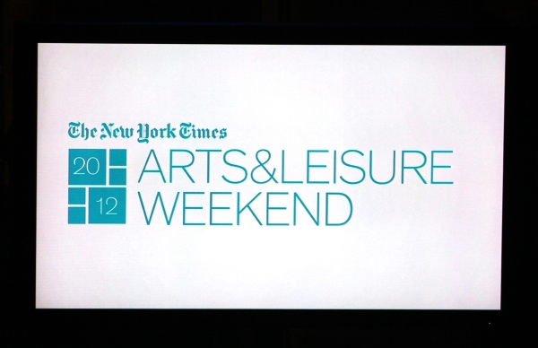 Photo Coverage: David Cross and Alison Krauss at New York Times Arts & Leisure Weekend 