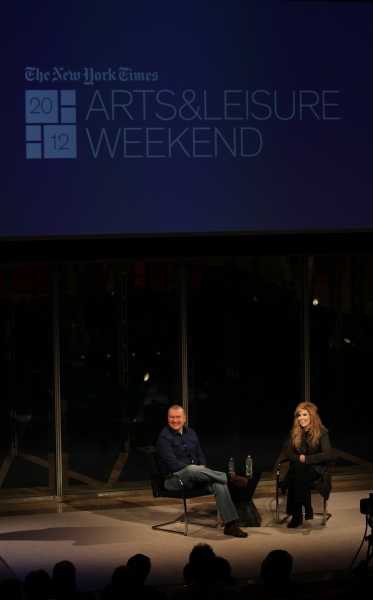 Photo Coverage: David Cross and Alison Krauss at New York Times Arts & Leisure Weekend Image