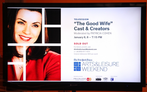Photo Coverage: 'The Good Wife' Visits New York Times Arts & Leisure Weekend Image