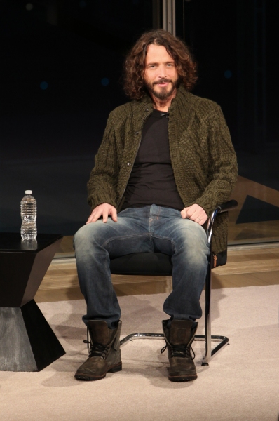 Photo Coverage: Michael Shannon & Chris Cornell Visit New York Times Arts & Leisure Weekend Image
