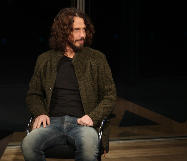 Photo Coverage: Michael Shannon & Chris Cornell Visit New York Times Arts & Leisure Weekend Image