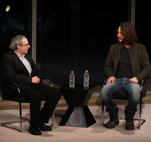 Photo Coverage: Michael Shannon & Chris Cornell Visit New York Times Arts & Leisure Weekend Image