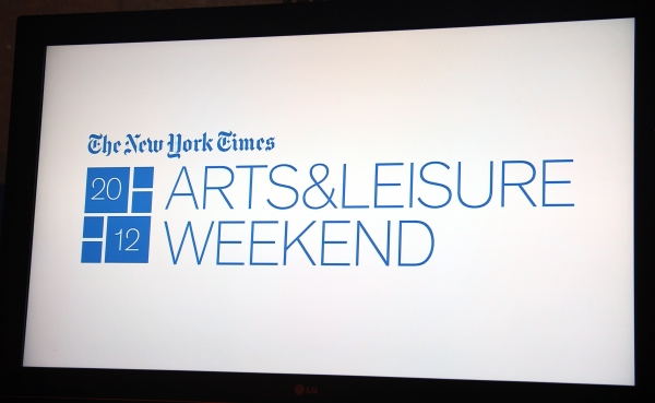 Photo Coverage: Michael Shannon & Chris Cornell Visit New York Times Arts & Leisure Weekend Image