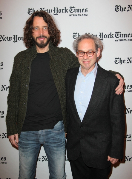 Photo Coverage: Michael Shannon & Chris Cornell Visit New York Times Arts & Leisure Weekend Image