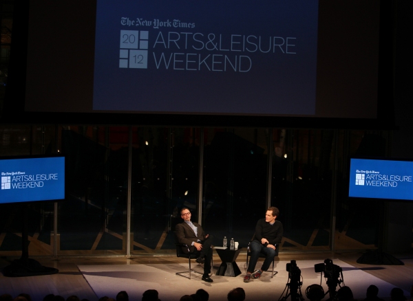 Photo Coverage: Michael Shannon & Chris Cornell Visit New York Times Arts & Leisure Weekend 