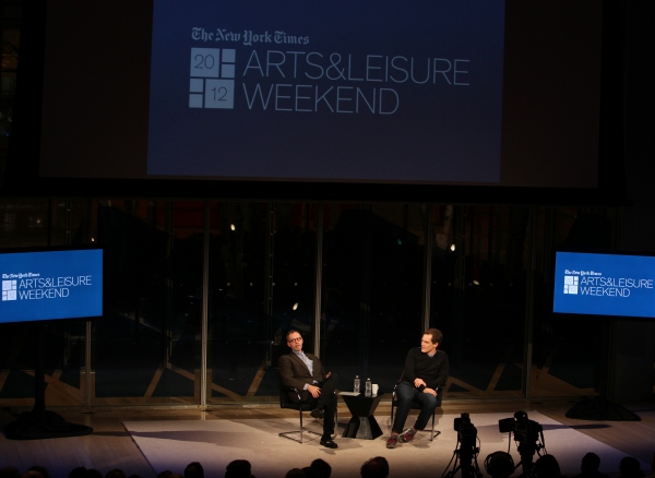 Photo Coverage: Michael Shannon & Chris Cornell Visit New York Times Arts & Leisure Weekend Image