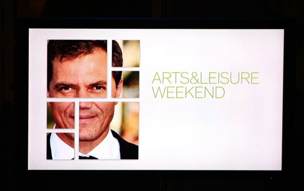 Photo Coverage: Michael Shannon & Chris Cornell Visit New York Times Arts & Leisure Weekend 