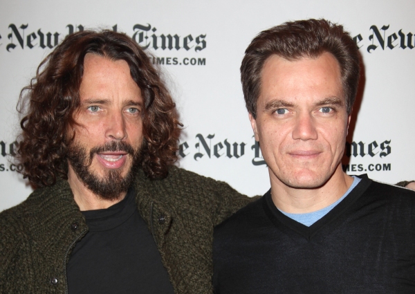 Photo Coverage: Michael Shannon & Chris Cornell Visit New York Times Arts & Leisure Weekend Image