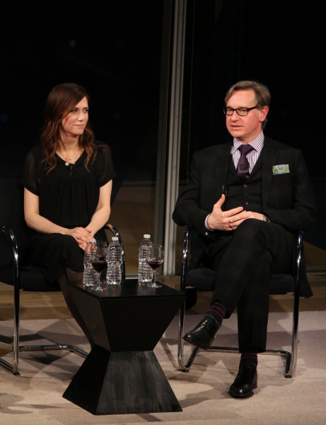 Photo Coverage: Kristen Wiig & Seth Rogen Visit New York Times Arts & Leisure Weekend Image