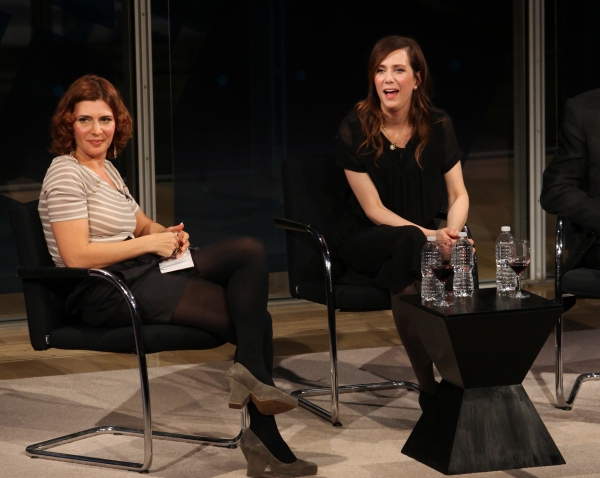 Photo Coverage: Kristen Wiig & Seth Rogen Visit New York Times Arts & Leisure Weekend 