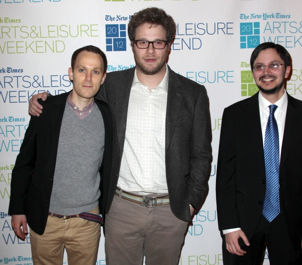 Photo Coverage: Kristen Wiig & Seth Rogen Visit New York Times Arts & Leisure Weekend Image