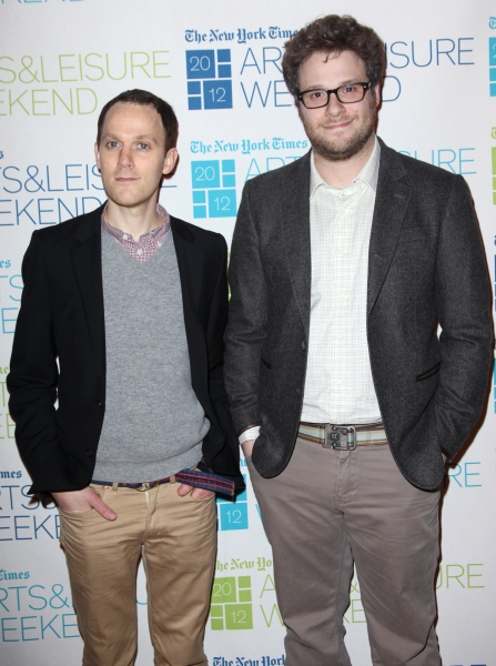 Photo Coverage: Kristen Wiig & Seth Rogen Visit New York Times Arts & Leisure Weekend Image
