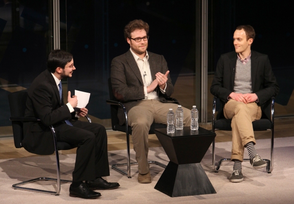 Photo Coverage: Kristen Wiig & Seth Rogen Visit New York Times Arts & Leisure Weekend Image