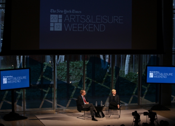 Photo Coverage: Carey Mulligan visit New York Times Arts & Leisure Weekend Image
