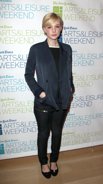 Photo Coverage: Carey Mulligan visit New York Times Arts & Leisure Weekend Image