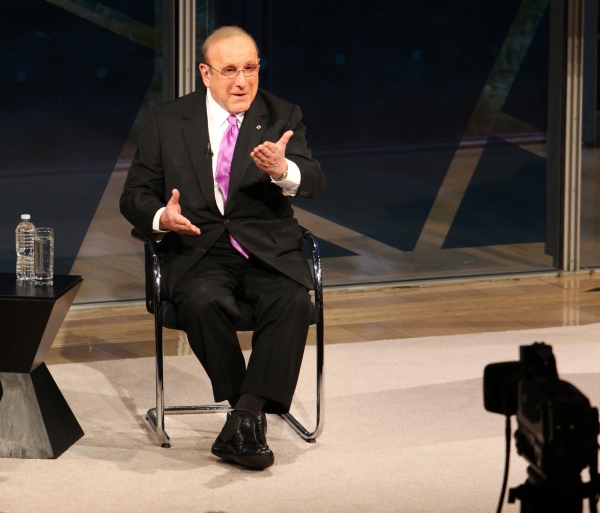 Photo Coverage: Clive Davis Visits New York Times Arts & Leisure Weekend 