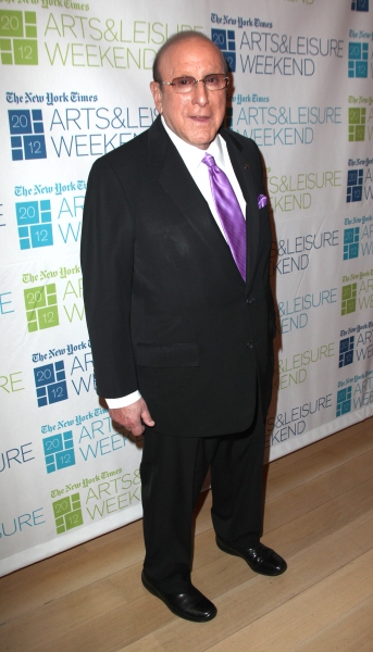 Photo Coverage: Clive Davis Visits New York Times Arts & Leisure Weekend Image